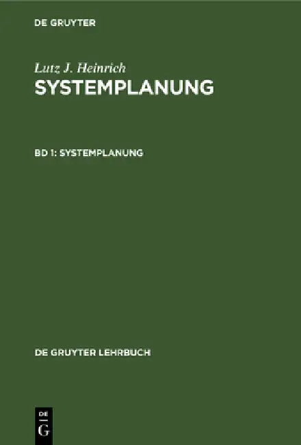 Systemplanung (English, Lutz J. Heinrich)