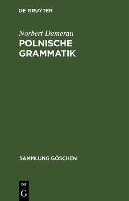 Polnische Grammatik (English, Norbert Damerau)