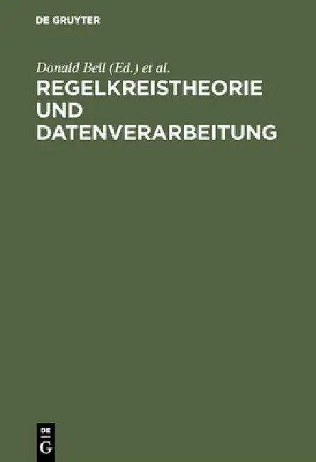 Regelkreistheorie und Datenverarbeitung (English, Donald Bell | Antony W. Griffin | Klaus Jaeger)
