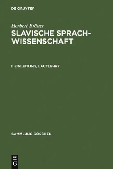 Einleitung, Lautlehre (English, Herbert Bräuer)