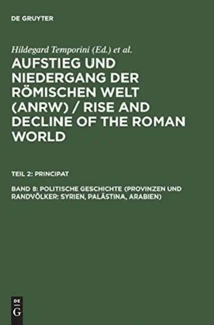 Politische Geschichte (Provinzen Und Randvolker (English, Hildegard Temporini | Wolfgang Haase)