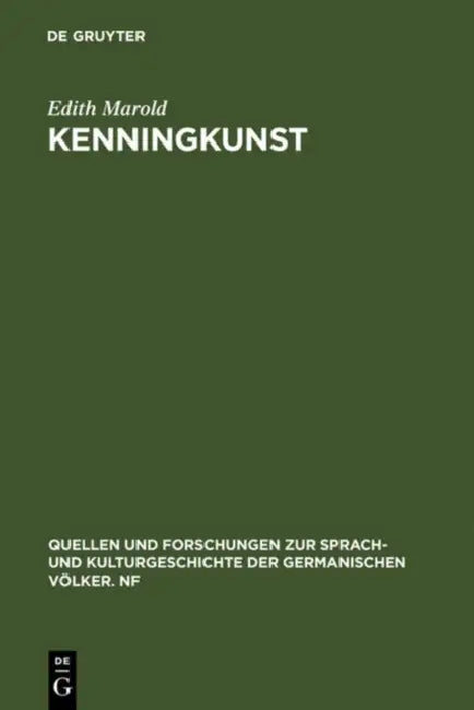 Kenningkunst (English, Edith Marold)