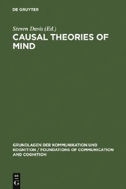 Causal Theories of Mind (English, Steven Davis)