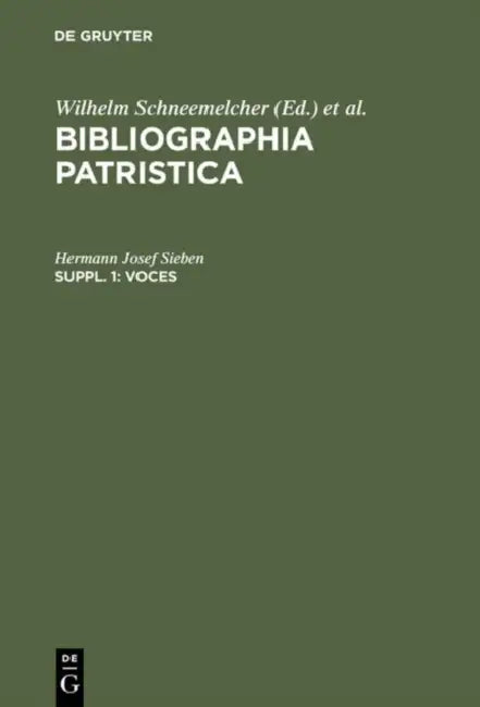 Voces (English, Hermann Josef Sieben)