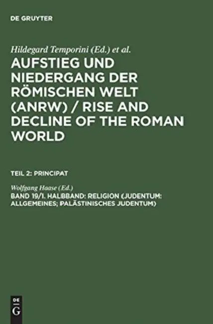 Religion (Judentum (English, Wolfgang Haase)