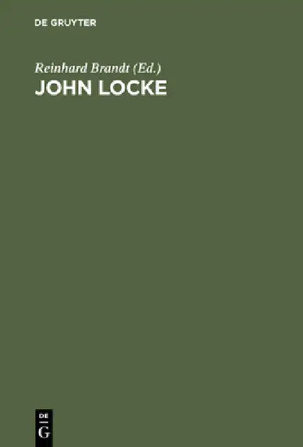 John Locke (English, Reinhard Brandt | Reinhard Brandt)
