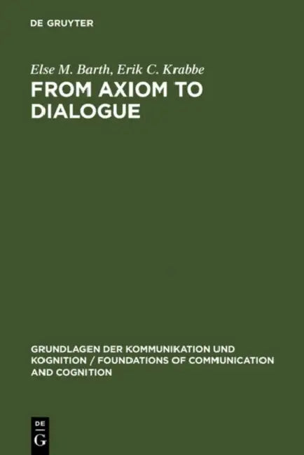 From Axiom to Dialogue (English, Else M. Barth | Erik C. Krabbe)