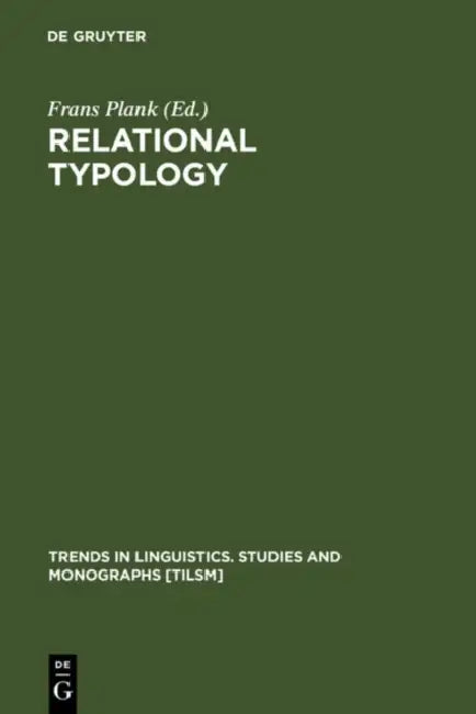 Relational Typology (English, Frans Plank)