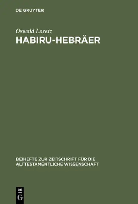Habiru-Hebräer (English, Oswald Loretz)