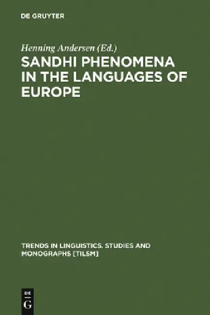 Sandhi Phenomena in the Languages of Europe (English, Henning Andersen)