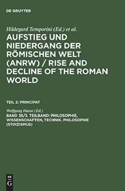 Philosophie, Wissenschaften, Technik. Philosophie (Stoizismus) (English, Wolfgang Haase)