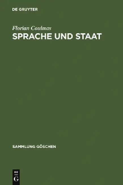 Sprache und Staat (English, Florian Coulmas)