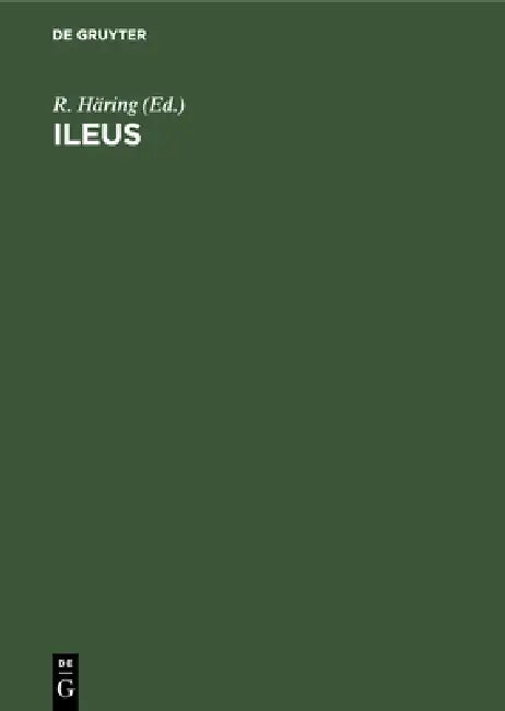 Ileus (English, R. Häring | Rudolf Häring)