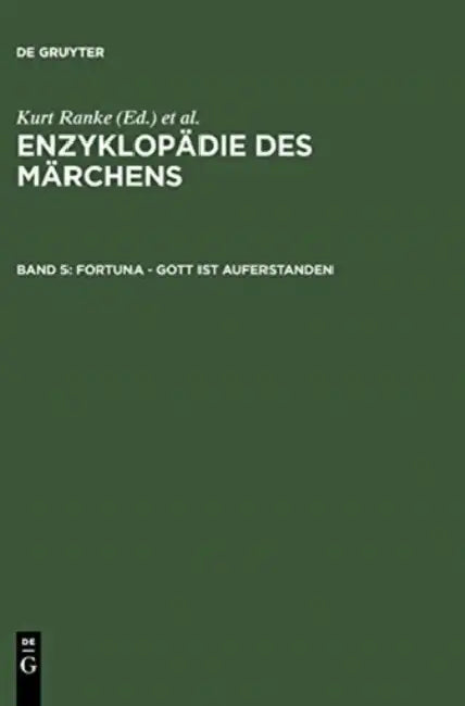Fortuna - Gott Ist Auferstanden (English, Akademie Der Wissenschaften Zu Gottingen | Kurt Ranke | Rolf Wilhelm Brednich)