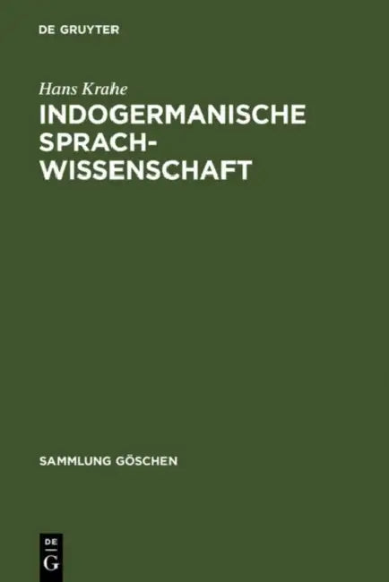 Indogermanische Sprachwissenschaft (English, Hans Krahe)