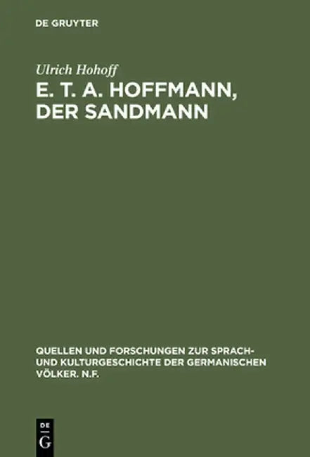 E. T. A. Hoffmann, Der Sandmann (English, Ulrich Hohoff)