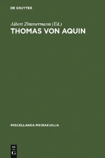Thomas von Aquin (English, Albert Zimmermann | Clemens Kopp)