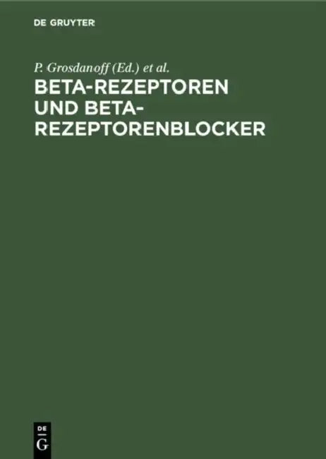 Beta-Rezeptoren und Beta-Rezeptorenblocker (English, P. Grosdanoff | F. Kaindl | O. Kraupp)