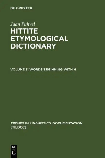 Words Beginning with H (English, Jaan Puhvel)