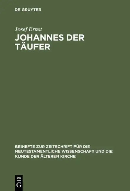 Johannes der Täufer (English, Josef Ernst)