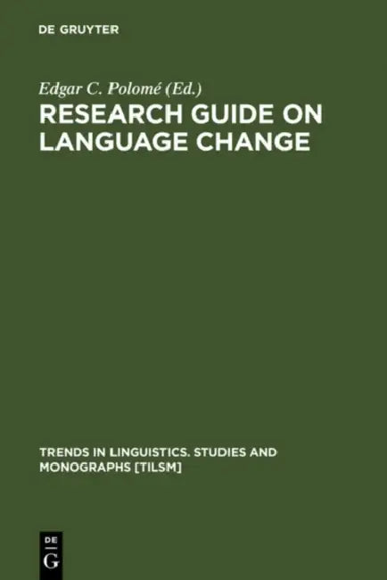 Research Guide on Language (English, Edgar C. Polomé)