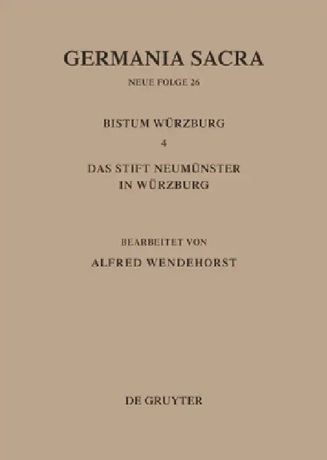 Die Bistümer Der Kirchenprovinz Mainz (English, Alfred Wendehorst)