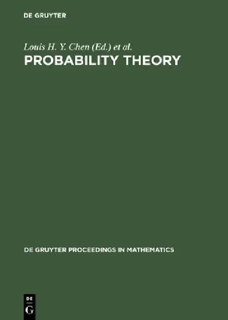 Probability Theory (English, Louis H. y. Chen | Kwok P. Choi | Kaiyuan Hu)