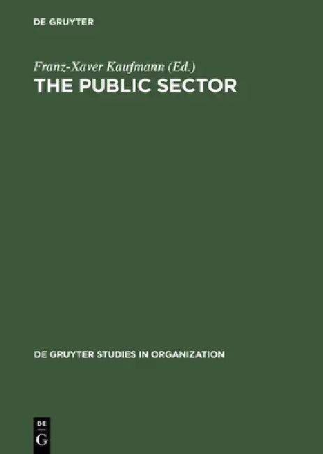 The Public Sector (English, Franz-Xaver Kaufmann)