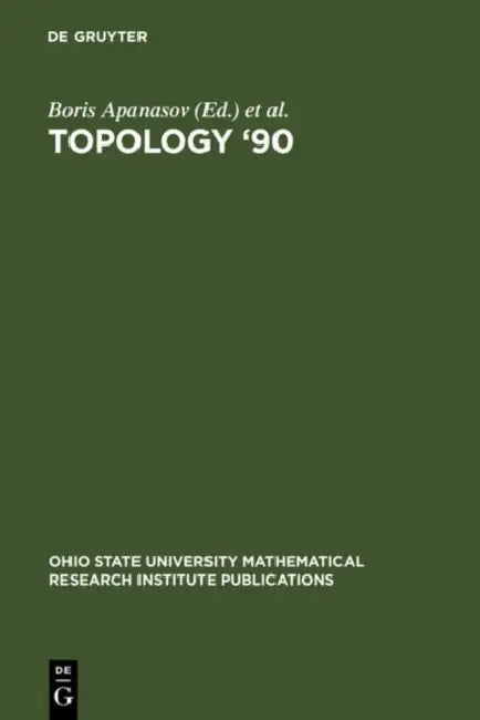 Topology '90 (English, Boris N. Apanasov | Walter D. Neumann | Alan W. Reid)