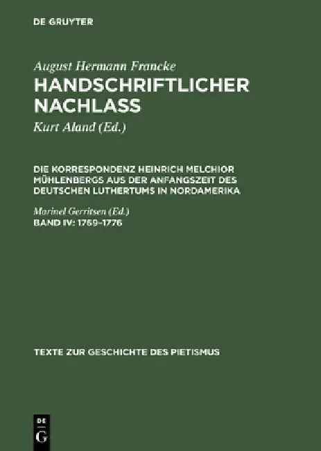 1769 -1776 (English, August Hermann Francke)