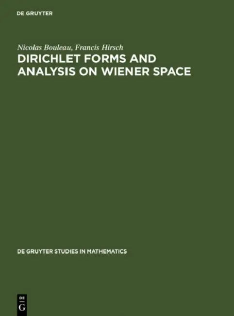 Dirichlet Forms and Analysis on Wiener Space (English, Nicolas Bouleau | Francis Hirsch)