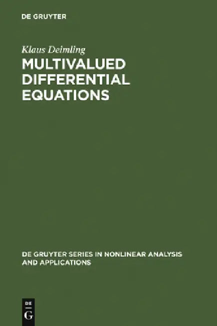 Multivalued Differential Equations (English, Klaus Deimling)