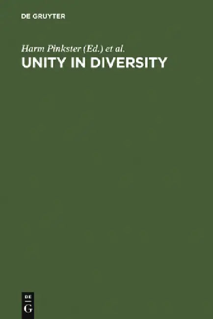 Unity in Diversity (English, Harm Pinkster | Inge Genee)