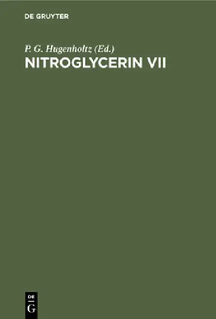 Nitroglycerin VII (English, P. G. Hugenholtz)