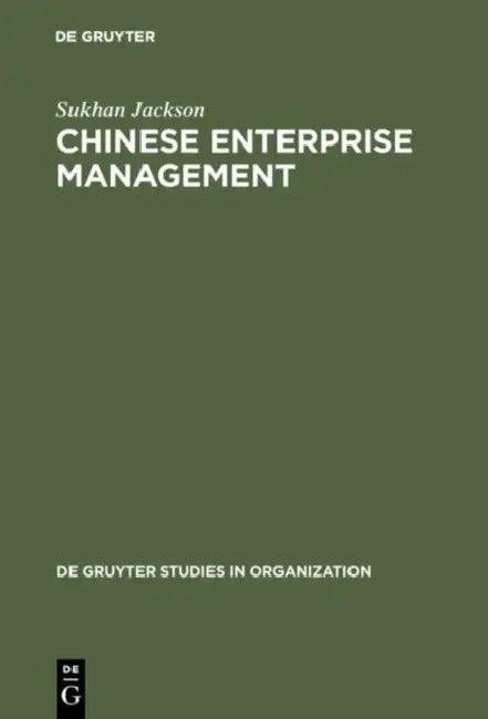 Chinese Enterprise Management (English, Sukhan Jackson)