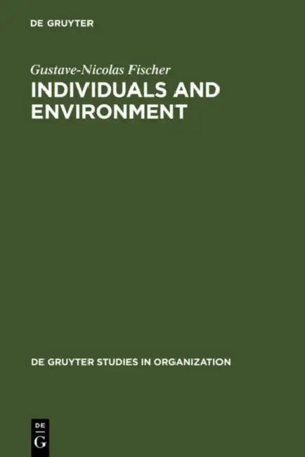 Individuals and Environment (English, Gustave-Nicolas Fischer | Ruth Atkin-Etienne)