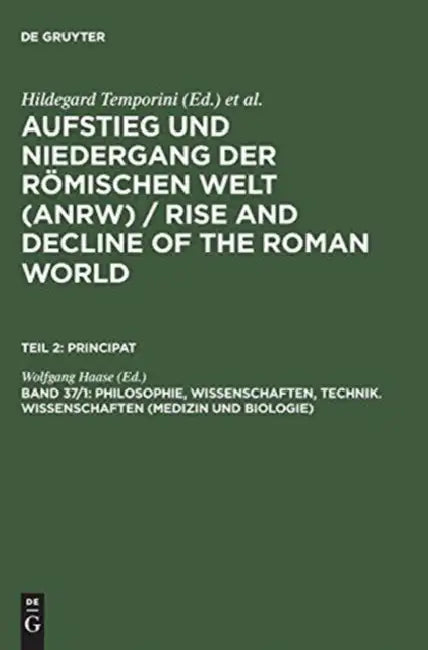 Philosophie, Wissenschaften, Technik. Wissenschaften (Medizin Und Biologie) (English, Wolfgang Haase)