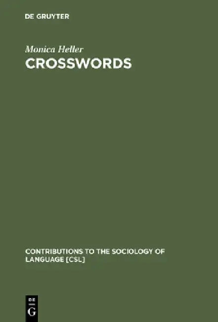 Crosswords (English, Monica Heller)