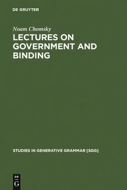 Lectures on Government and Binding (English, Noam Chomsky)