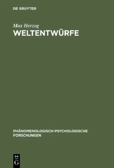 Weltentwürfe (English, Max Herzog)