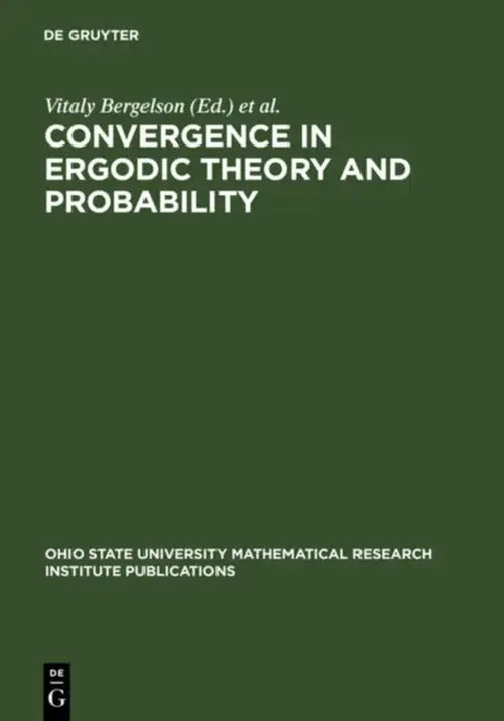 Convergence in Ergodic Theory and Probability (English, Vitaly Bergelson | Peter March | Joseph Rosenblatt)