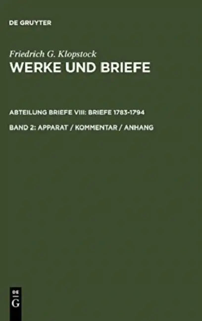 Apparat / Kommentar / Anhang (English, Helmut Riege)