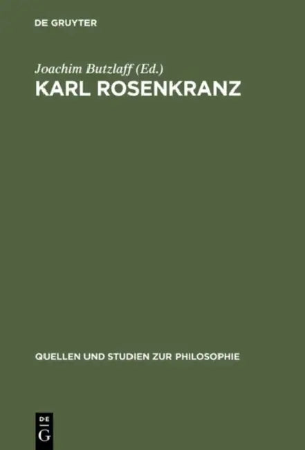 Karl Rosenkranz (English, Joachim Butzlaff)