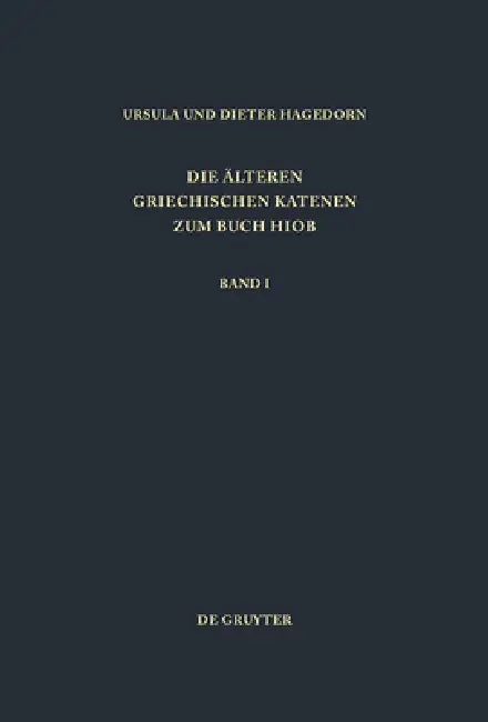 Einleitung, Prologe Und Epiloge, Fragmente Zu Hiob 1,1 - 8,22 (English, Ursula Hagedorn | Dieter Hagedorn)
