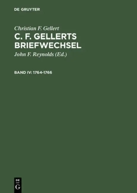 1764-1766 (English, John F. Reynolds | Christian F. Gellert)