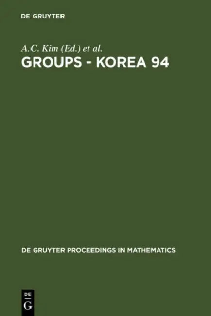 Groups - Korea 94 (English, A. C. Kim | D. L. Johnson)