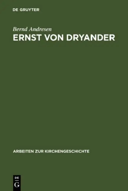 Ernst von Dryander (English, Bernd Andresen)
