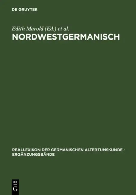 Nordwestgermanisch (English, Edith Marold | Christiane Zimmermann)