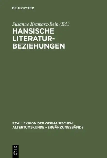 Hansische Literaturbeziehungen (English, Susanne Kramarz-Bein)