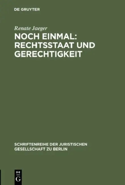 Noch einmal (English, Renate Jaeger)